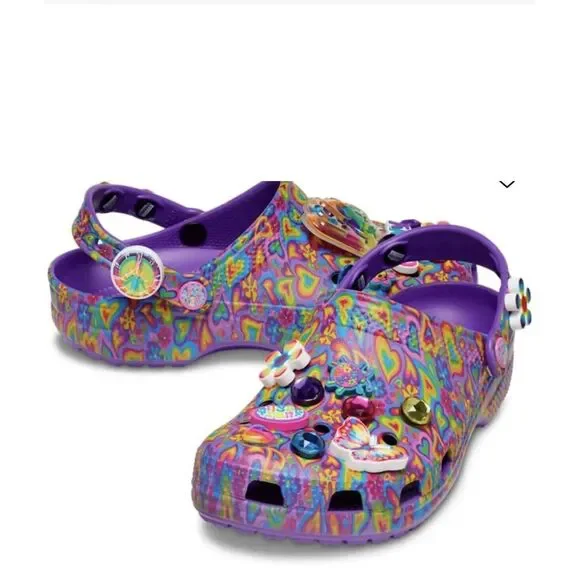NEW in Box Croc X Lisa Frank Limited Edition Women's 10 - Picture 2 of 9
